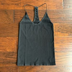 Express Black Racerback Spandex Tank